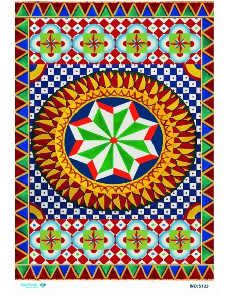 5123 Diamond Pirinç Dekopaj Kağıdı 30x42cm