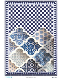 5155 Diamond Pirinç Dekopaj Kağıdı 30x42cm