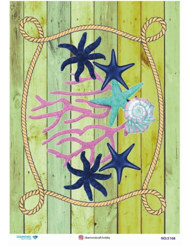 5168 Diamond Pirinç Dekopaj Kağıdı 30x42cm