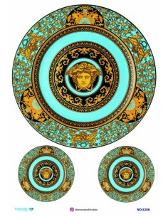 5208 Diamond Pirinç Dekopaj Kağıdı 30x42cm