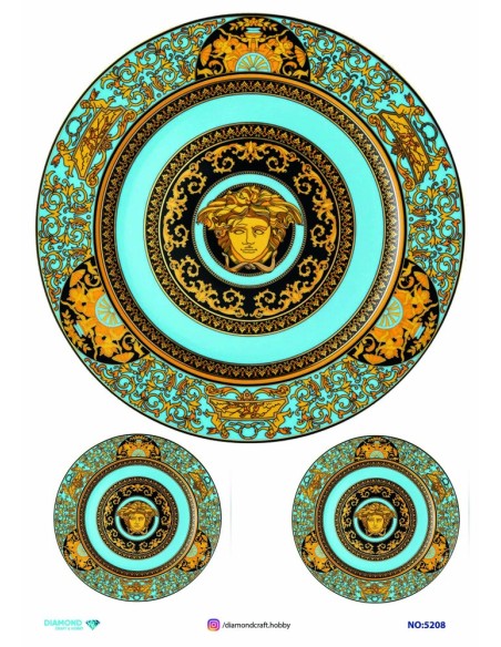 5208 Diamond Pirinç Dekopaj Kağıdı 30x42cm