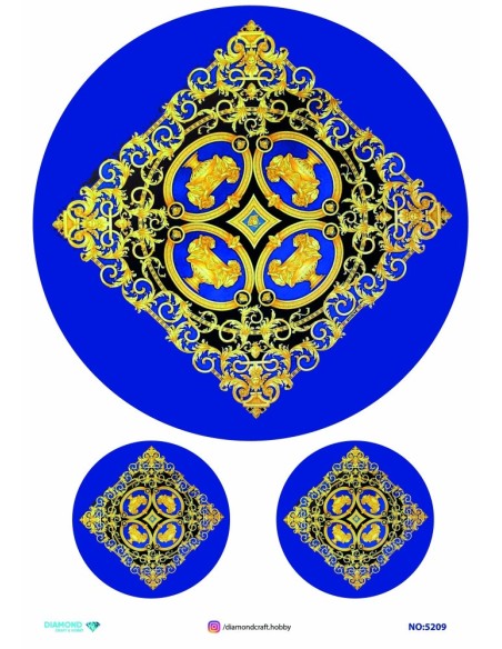 5209 Diamond Pirinç Dekopaj Kağıdı 30x42cm