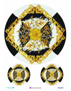 5210 Diamond Pirinç Dekopaj Kağıdı 30x42cm