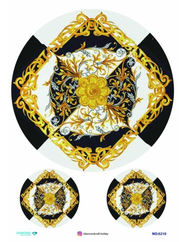 5210 Diamond Pirinç Dekopaj Kağıdı 30x42cm