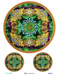 5212 Diamond Pirinç Dekopaj Kağıdı 30x42cm