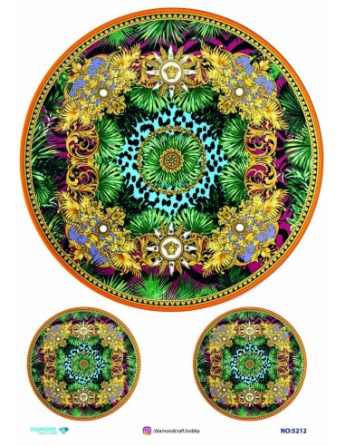 5212 Diamond Pirinç Dekopaj Kağıdı 30x42cm