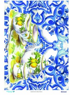 5224 Diamond Pirinç Dekopaj Kağıdı 30x42cm