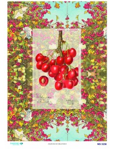 5258 Diamond Pirinç Dekopaj Kağıdı 30x42cm