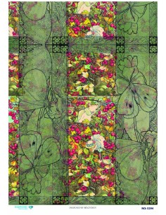 5294 Diamond Pirinç Dekopaj Kağıdı 30x42cm