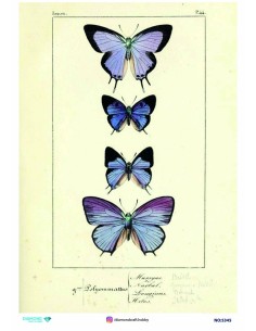 5345 Diamond Pirinç Dekopaj Kağıdı 30x42cm
