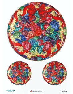 5371 Diamond Pirinç Dekopaj Kağıdı 30x42cm