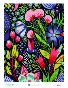 5379 Diamond Pirinç Dekopaj Kağıdı 30x42cm