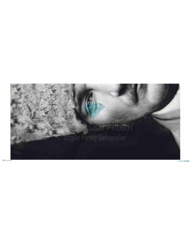M5282 Diamond Metrelik Büyük Boy Pirinç Dekopaj Kağıdı 90x210cm