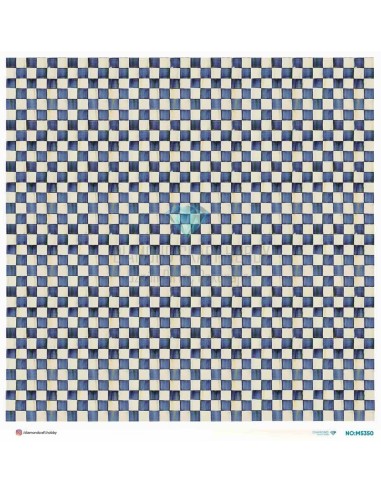 M5350 Diamond Metrelik Büyük Boy Pirinç Dekopaj Kağıdı 90x90cm
