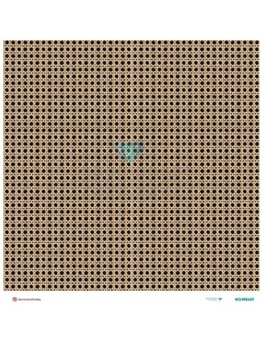M5401 Diamond Metrelik Büyük Boy Pirinç Dekopaj Kağıdı 90x90cm