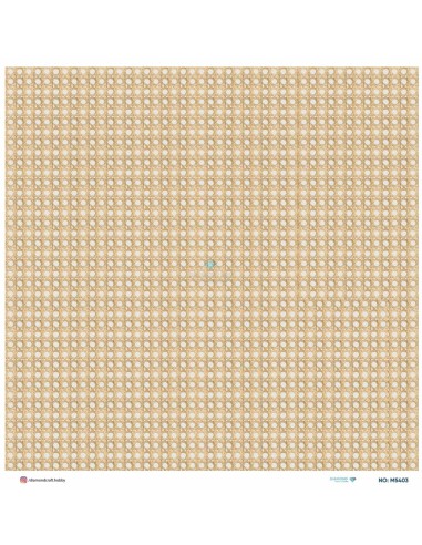 M5403 Diamond Metrelik Büyük Boy Pirinç Dekopaj Kağıdı 90x90cm