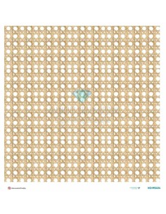 M5404 Diamond Metrelik Büyük Boy Pirinç Dekopaj Kağıdı 90x90cm