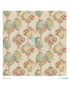 M5410 Diamond Metrelik Büyük Boy Pirinç Dekopaj Kağıdı 90x90cm