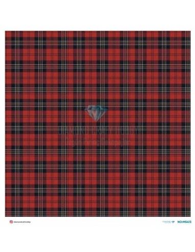 M5413 Diamond Metrelik Büyük Boy Pirinç Dekopaj Kağıdı 90x90cm