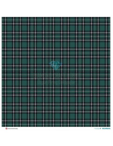 M5414 Diamond Metrelik Büyük Boy Pirinç Dekopaj Kağıdı 90x90cm