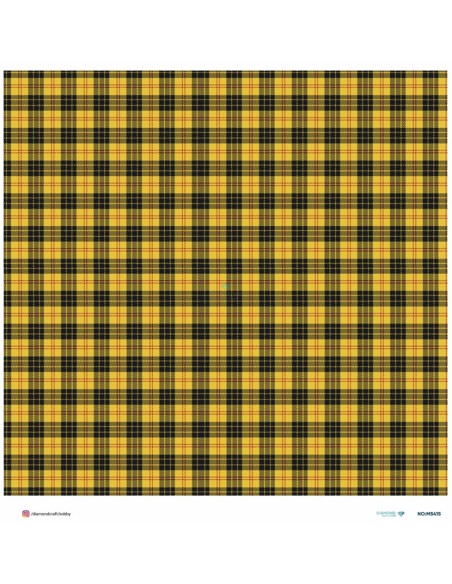 M5415 Diamond Metrelik Büyük Boy Pirinç Dekopaj Kağıdı 90x90cm