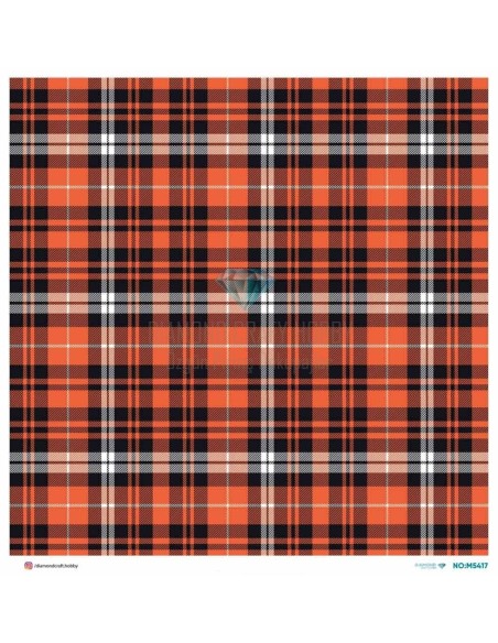 M5417 Diamond Metrelik Büyük Boy Pirinç Dekopaj Kağıdı 90x90cm