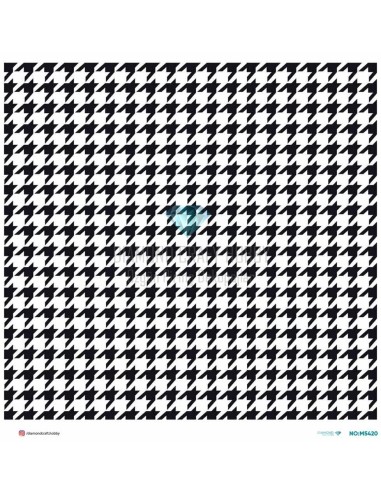 M5420 Diamond Metrelik Büyük Boy Pirinç Dekopaj Kağıdı 90x90cm
