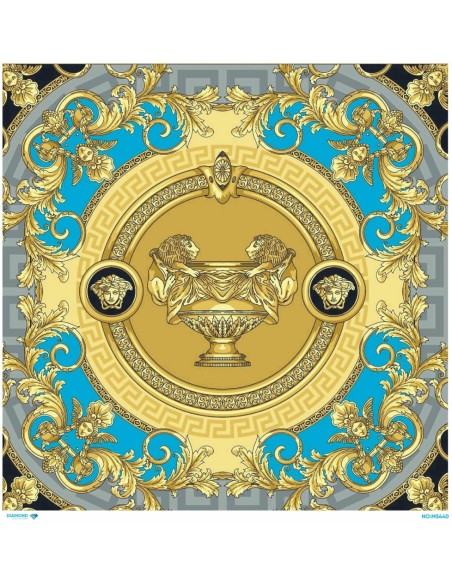 M5440 Diamond Metrelik Büyük Boy Pirinç Dekopaj Kağıdı 90x90cm