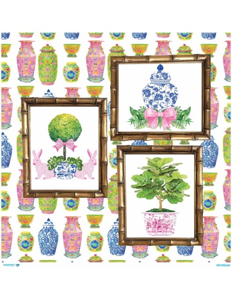 M5465 Diamond Metrelik Büyük Boy Pirinç Dekopaj Kağıdı 90x90cm