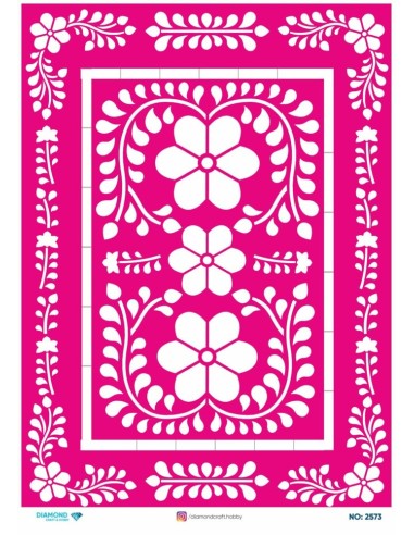 2573 Diamond Pirinç Dekopaj Kağıdı 30x42cm