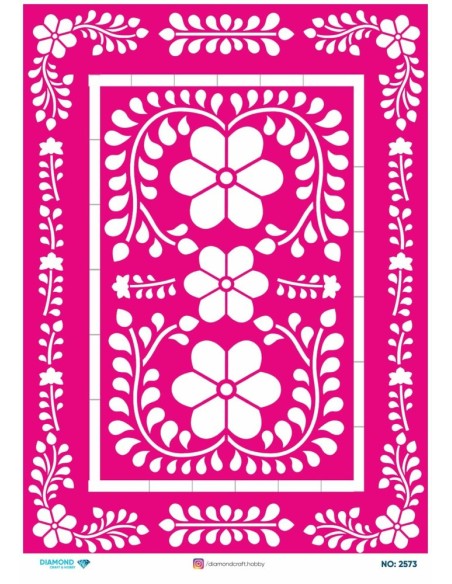2573 Diamond Pirinç Dekopaj Kağıdı 30x42cm