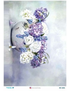2604 Diamond Pirinç Dekopaj Kağıdı 30x42cm