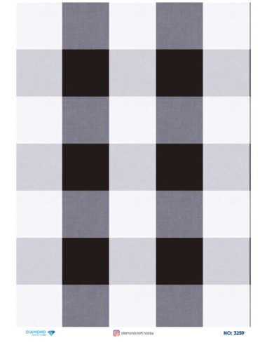 3259 Diamond Pirinç Dekopaj Kağıdı 30x42cm