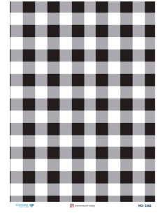 3262 Diamond Pirinç Dekopaj Kağıdı 30x42cm