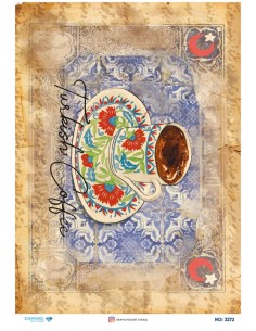 3272 Diamond Pirinç Dekopaj Kağıdı 30x42cm