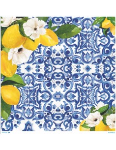 M5472 Diamond Metrelik Büyük Boy Pirinç Dekopaj Kağıdı 90x90cm