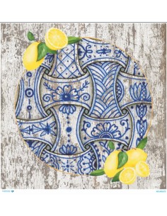 M5473 Diamond Metrelik Büyük Boy Pirinç Dekopaj Kağıdı 90x90cm