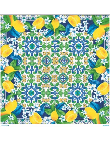 M5474 Diamond Metrelik Büyük Boy Pirinç Dekopaj Kağıdı 90x90cm