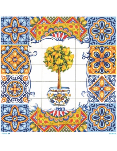 M5475 Diamond Metrelik Büyük Boy Pirinç Dekopaj Kağıdı 90x90cm