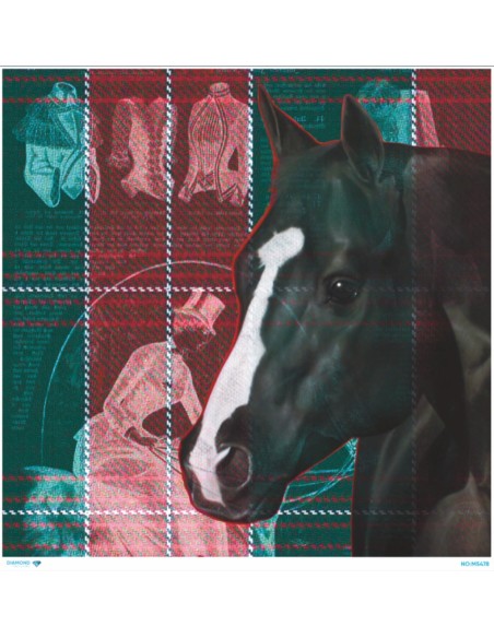 M5478 Diamond Metrelik Büyük Boy Pirinç Dekopaj Kağıdı 90x90cm