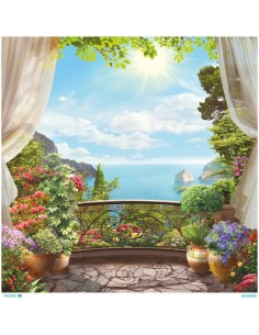 M5553 Diamond Metrelik Büyük Boy Pirinç Dekopaj Kağıdı 90x90cm