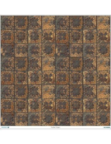 M5580 Diamond Metrelik Büyük Boy Pirinç Dekopaj Kağıdı 90x90cm