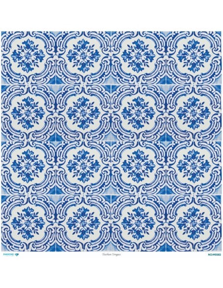 M5582 Diamond Metrelik Büyük Boy Pirinç Dekopaj Kağıdı 90x90cm