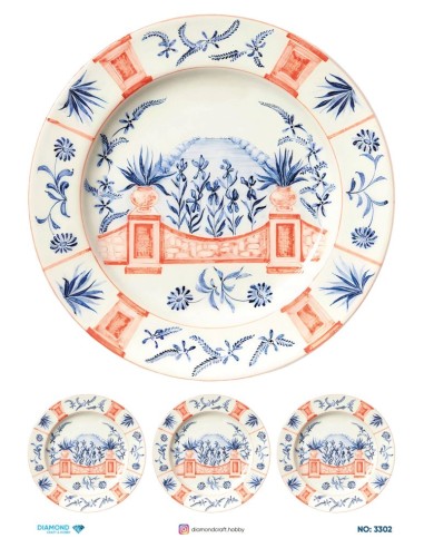 3302 Diamond Pirinç Dekopaj Kağıdı 30x42cm