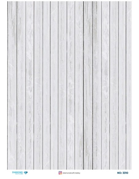 3310 Diamond Pirinç Dekopaj Kağıdı 30x42cm