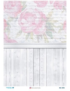 3312 Diamond Pirinç Dekopaj Kağıdı 30x42cm