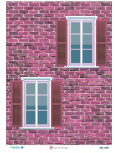 3331 Diamond Pirinç Dekopaj Kağıdı 30x42cm