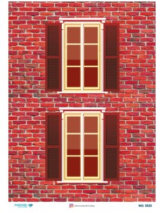 3333 Diamond Pirinç Dekopaj Kağıdı 30x42cm