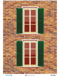 3332 Diamond Pirinç Dekopaj Kağıdı 30x42cm