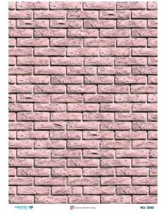 3350 Diamond Pirinç Dekopaj Kağıdı 30x42cm